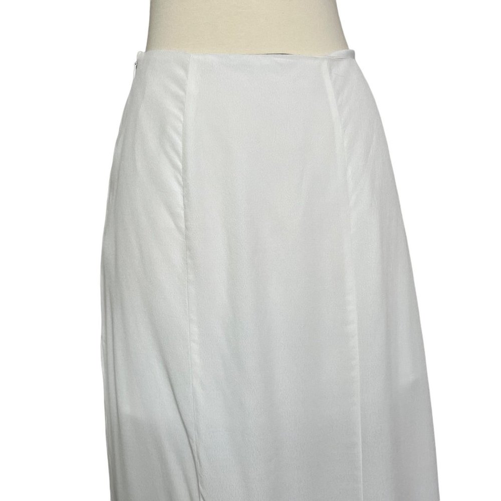 Lovers and Friends Harper Dress White Maxi Front Slit Lace Size Small Sz S New - Picture 9 of 14